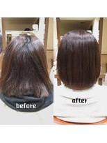 ネオリーブチノ 登戸店(Neolive cino)&nbsp;酸性ST & 超音波ハホニコTR ボブ 艶髪