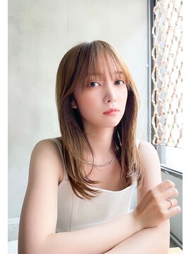 アルテ(ARTE) 【ARTE表参道/青山】ロングレイヤー×透明感ベージュ