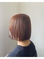 ヘアバースト(Hair Vast) 切りっぱなしボブ可愛いですよね!