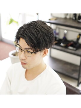 ヘアーズアウル(hair`s OWL) かき上げショート