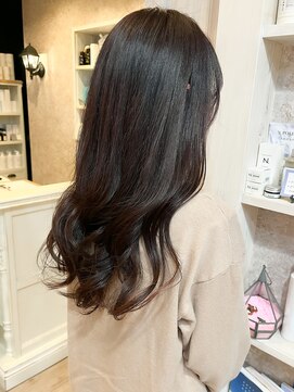 キャアリー(Caary) 福山市caary人気大人かわいい/ダークトーン/ピンクブラウン