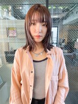 ノラジャーニー(NORA Journey)&nbsp;【佐藤諒】顔まわりウルフのストレートヘア