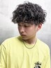 メンズカット＋波巻きパーマ ￥12480(西区/庄内通/波巻きスパイラル)