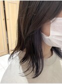 インナーカラー☆ラベンダーグレージュ