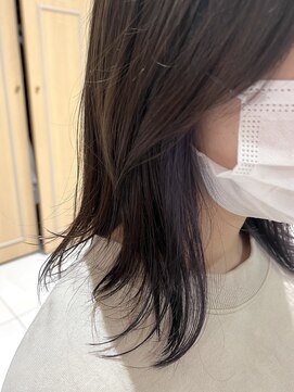 バブ バイネオリーブ(Bab by neolive) インナーカラー☆ラベンダーグレージュ