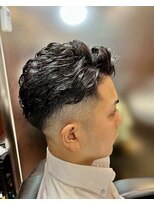 ヒロギンザバーバーショップ 丸の内店(HIRO GINZA BARBER SHOP)&nbsp;[hiroginza]ワンカールサイドバック　東京/丸の内/理容室