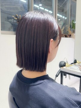 フィーユ(feey) 【ヘイリーボブ　武蔵新城】ボブ　髪質改善　白髪ぼかし