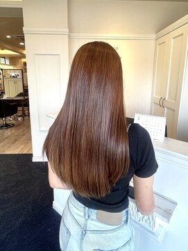 トゥルーブ バイ ファースト 富沢店(trove by first) 大人可愛い/上品ブラウン/サラツヤロング/20代30代40代50代