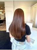 大人可愛い/上品ブラウン/サラツヤロング/20代30代40代50代