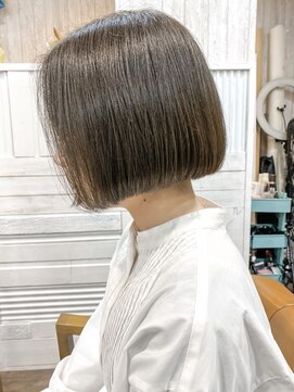 アクトゥス(AEQUITAS) ダブルカラー×オリーブベージュ【池袋/20代/30代/40代】