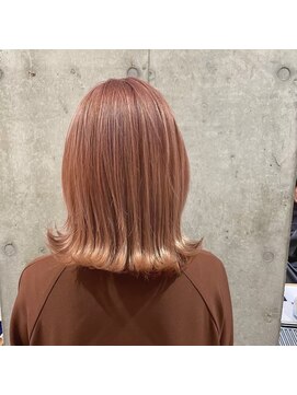 エース (ACE) 【ACE横浜】チェリーピンク×外はねミディアム