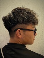 プレミアムバーバー 原宿店(PREMIUM BARBER produce by HIRO GINZA)&nbsp;外国人風ショート×フェード