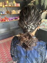 リンダイーロ(Linda Hiro)&nbsp;【札幌円山】ミディアムヘア/ダウンスタイル/ヘアセット