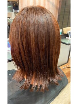 ヘアショップエヌアンドエー 久喜店(hairshop N&A) 外ハネくびレイヤー 秋の似合わせカラー 髪質改善Tr