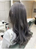 外国人風にイメチェン☆オリーブアッシュグレージュカラーc