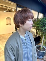 ノーム(norm)&nbsp;マッシュショート/オレンジブラウン