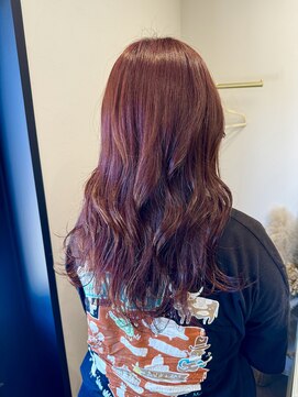 ラヴィン(LOVIN’) ピンクパープル/ロング/暖色カラー