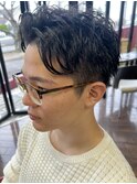 パーマのかかりにくい直毛