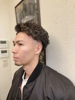 ブロートーキョー(BroTokyo)&nbsp;MEN'Sツーブロックメンズフェードシャドウパーマ