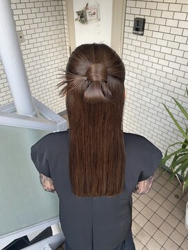 フェリーチェ(Felice) 参列ヘア　結婚式ヘア　韓国ヘア　カチモリヘア