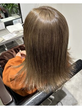 シエル(ciel) ベージュ/グレージュ/ミルクティー/ダブルカラー/ケアブリーチ/