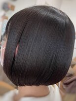 ルッソ チアロ(Lusso chiaro)&nbsp;ミニボブ/黒髪ボブ/コンパクトボブ/縮毛矯正