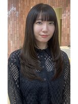 ソレイユトウキョウシブヤ(SOLEIL TOKYO shibuya)&nbsp;ロング顔周りレイヤーシャギーレイヤー地毛風ナチュラルカラー