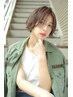 理想カラー再現☆カット+艶感カラー+頭皮改善スパ+髪質改善TRorAujuaTR