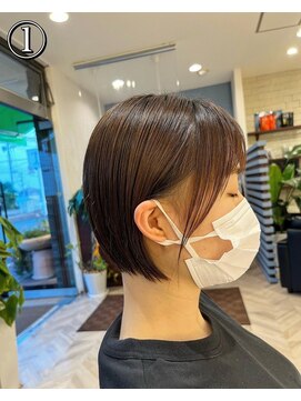 コバルト(Cobalt) 透明感抜群ナチュラルカラー/ショートカット