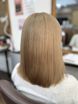 ヘアーメイク ダンス(hair make DANCE) ＊落とせる黒染め→ミルクティー＊