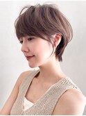 ショートヘア大人ショート似合わせカット