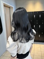 シーク 天神(SEEK)&nbsp;ブルーブラックカラー/暗髪/トリートメント/レイヤーカット