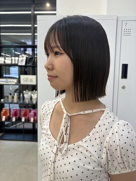 サンド 大阪梅田(sand) @eri_sand_ フェイスフレーミング/暗めカラー/大阪梅田