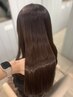【Jr stylist】メンテナンスカット+髪質改善ストレート+トリートメント