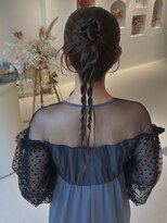 メイン(『　　』main)&nbsp;結婚式お呼ばれヘア