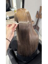 エイム(Aem.) ☆ブリーチなしベージュ×髪質改善トリートメント