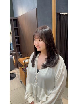 ロアナ 六本木(LOANA ROPPONGI) 髪質改善・縮毛矯正 さらっとまとまるレイヤーヘア