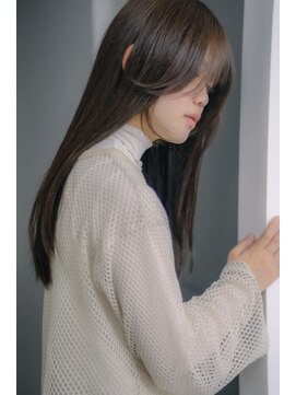 カットカラー髪質改善／縮毛矯正/レイヤー/フェイスレイヤー