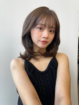 ガーデントウキョウ(GARDEN Tokyo) ミディアムレイヤー/韓国ヘア/顔まわりレイヤー