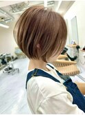 王子ボブショートボブカット20代30代40代