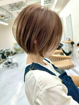 ヘアサロン リボーン(Hair salon Reborn) 王子ボブショートボブカット20代30代40代