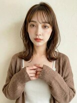 カバーヘア 上尾西口店(COVER HAIR)&nbsp;ふんわり春カラー/くびれミディ/透明感カラーブリーチなし上尾