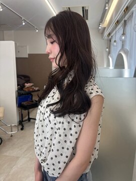ネモネ バイ ミリー 梅田茶屋町(nemone by milly) グレージュ×レイヤーカット