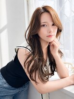ユイマァル 岡山(YUIMARL) 透明感カラー★ブリーチなしダブルカラー★ミルクティーベージュ