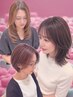 【新規　高橋指名】ブリーチなしで自然に◎白髪ぼかし　施術時間2時間半ほど