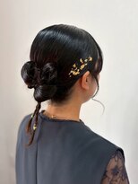 リム(Limb)&nbsp;ヘアセット　お呼ばれヘア　カチモリヘア