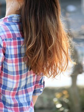 ヘアーアンドスペース セブンブリッジ(HAIR&SPACE 7Bridge) [7biridge　菊地大　グラデーションカラー]