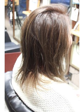 オーバーキャプテンネイキッド(OVER CAPTAIN NAKED) エアリーカット＊コバルトアッシュ