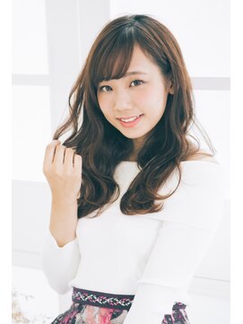 セブンス センス(Seventh Sense) ロングヘアーのゆるふわデジタルパーマ