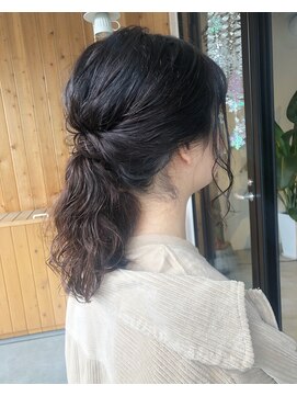 フィゼル 福島店(fizelle) パーマアレンジ＊いけもとみお